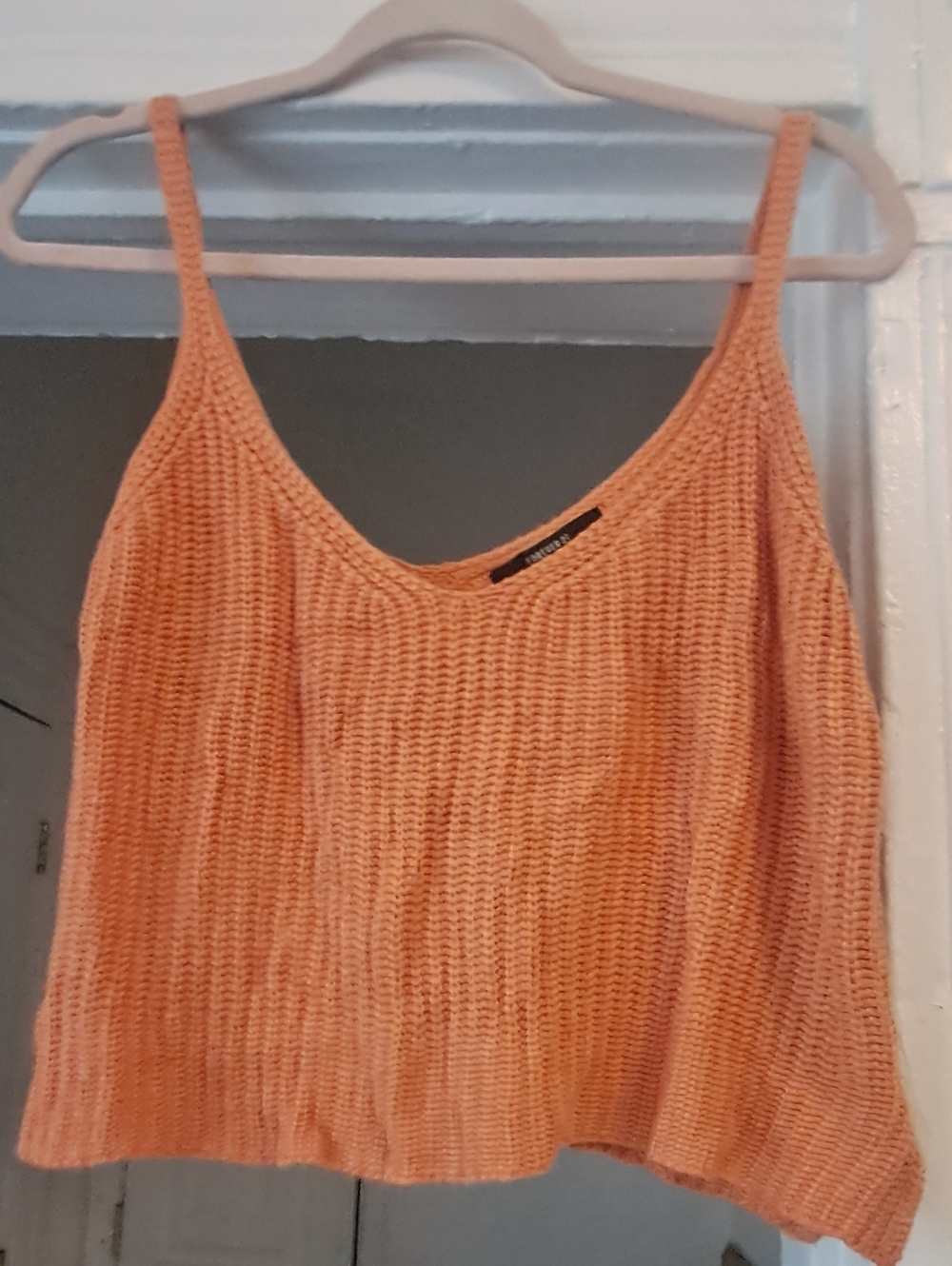 Forever 21 Orange Crop Top